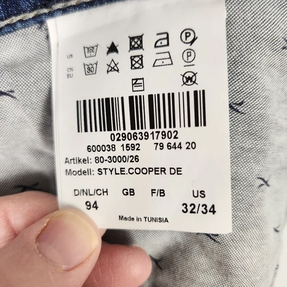 BRAX Feel Good Men's (32x34) Cooper Denim Regular Fit Straight Leg Jeans‎ #632 - Picture 9 of 14